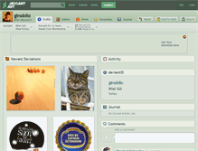 Tablet Screenshot of ginobilo.deviantart.com