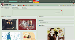Desktop Screenshot of helenecolin.deviantart.com