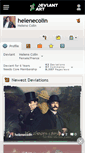 Mobile Screenshot of helenecolin.deviantart.com