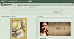 Desktop Screenshot of jeimicampos.deviantart.com