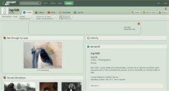 Desktop Screenshot of ingvildk.deviantart.com
