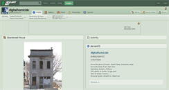 Desktop Screenshot of digitalhomicide.deviantart.com