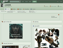 Tablet Screenshot of jjasmine.deviantart.com