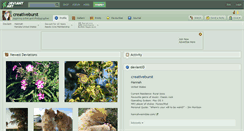Desktop Screenshot of creativeburst.deviantart.com