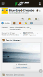 Mobile Screenshot of blue-eyed-chocobo.deviantart.com