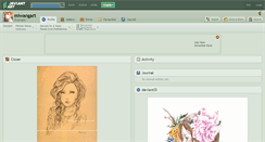 Desktop Screenshot of miwangart.deviantart.com