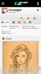 Mobile Screenshot of miwangart.deviantart.com