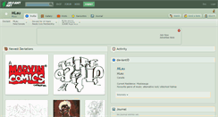 Desktop Screenshot of mlau.deviantart.com