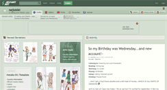 Desktop Screenshot of nejixkiki.deviantart.com