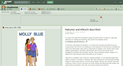 Desktop Screenshot of cloudmonet.deviantart.com