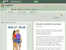 Tablet Screenshot of cloudmonet.deviantart.com