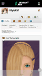 Mobile Screenshot of miyukiri.deviantart.com