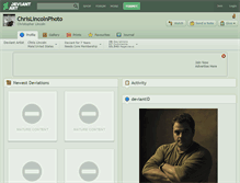 Tablet Screenshot of chrislincolnphoto.deviantart.com