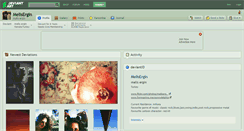 Desktop Screenshot of melisergin.deviantart.com