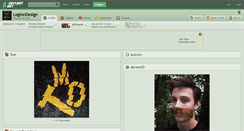 Desktop Screenshot of legiondesign.deviantart.com