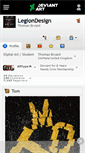 Mobile Screenshot of legiondesign.deviantart.com