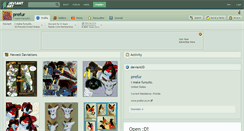 Desktop Screenshot of prefur.deviantart.com