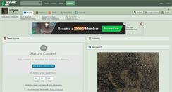 Desktop Screenshot of origem.deviantart.com