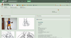 Desktop Screenshot of lucariofan.deviantart.com