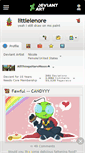 Mobile Screenshot of littlelenore.deviantart.com