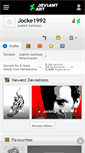 Mobile Screenshot of jocke1992.deviantart.com
