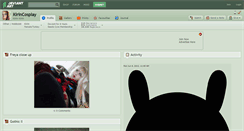 Desktop Screenshot of kirincosplay.deviantart.com