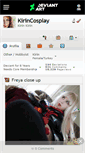 Mobile Screenshot of kirincosplay.deviantart.com