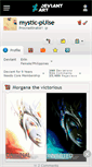 Mobile Screenshot of mystic-pulse.deviantart.com