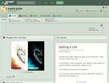 Tablet Screenshot of mystic-pulse.deviantart.com
