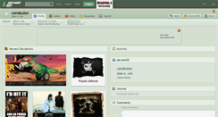 Desktop Screenshot of cerebulon.deviantart.com