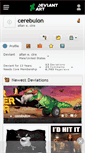 Mobile Screenshot of cerebulon.deviantart.com