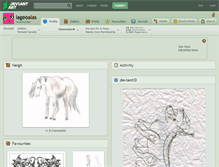 Tablet Screenshot of lageoalas.deviantart.com