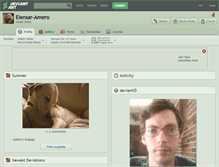 Tablet Screenshot of elensar-amero.deviantart.com