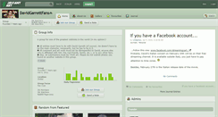 Desktop Screenshot of davidgarrettfans.deviantart.com