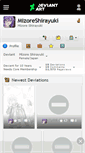 Mobile Screenshot of mizoreshirayuki.deviantart.com