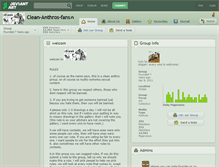 Tablet Screenshot of clean-anthros-fans.deviantart.com