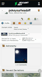 Mobile Screenshot of pokeyourheadoff.deviantart.com