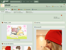 Tablet Screenshot of gipestel.deviantart.com