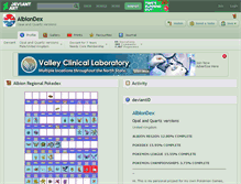 Tablet Screenshot of albiondex.deviantart.com