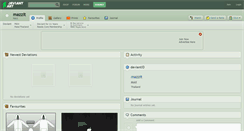 Desktop Screenshot of mazzit.deviantart.com