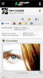 Mobile Screenshot of new-corpse.deviantart.com