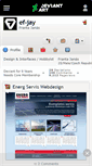 Mobile Screenshot of ef-jay.deviantart.com