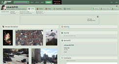 Desktop Screenshot of eduardofr80.deviantart.com