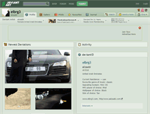 Tablet Screenshot of elbrg3.deviantart.com