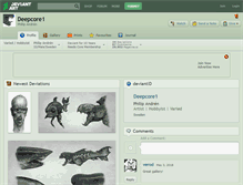 Tablet Screenshot of deepcore1.deviantart.com