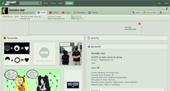Desktop Screenshot of konoko-star.deviantart.com