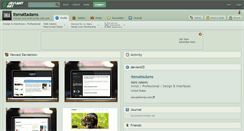 Desktop Screenshot of itsmattadams.deviantart.com