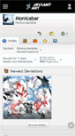 Mobile Screenshot of monicabar.deviantart.com