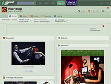 Tablet Screenshot of miserydrugs.deviantart.com