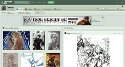 Desktop Screenshot of gradan.deviantart.com